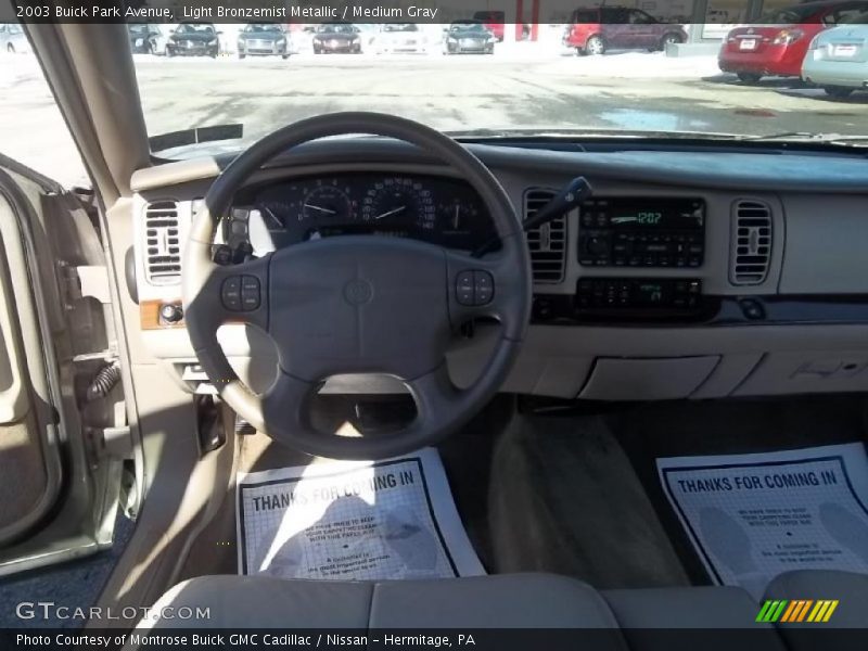 Light Bronzemist Metallic / Medium Gray 2003 Buick Park Avenue