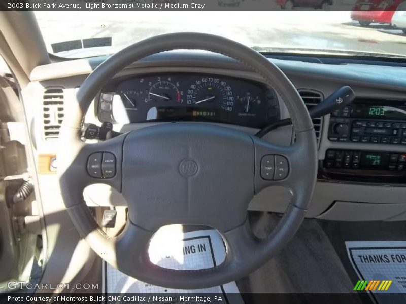 Light Bronzemist Metallic / Medium Gray 2003 Buick Park Avenue