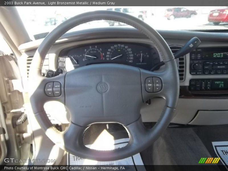 Light Bronzemist Metallic / Medium Gray 2003 Buick Park Avenue