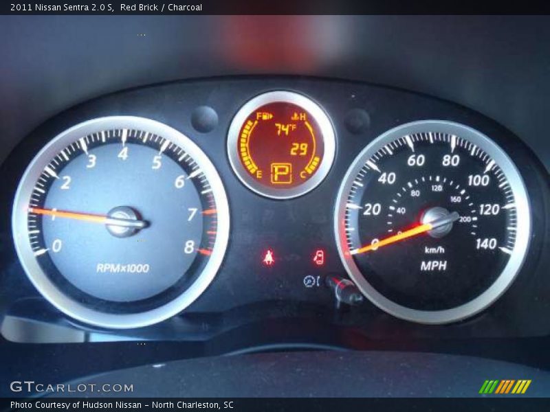  2011 Sentra 2.0 S 2.0 S Gauges
