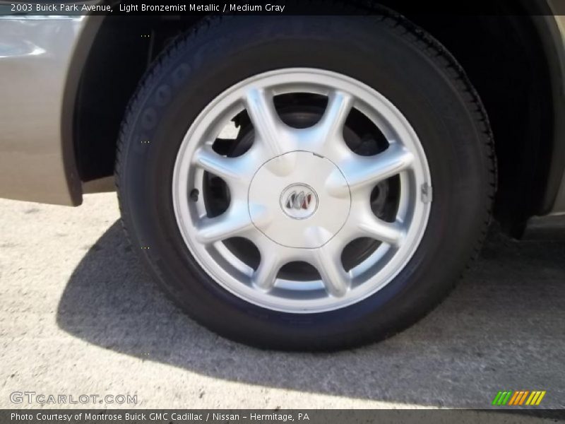 Light Bronzemist Metallic / Medium Gray 2003 Buick Park Avenue