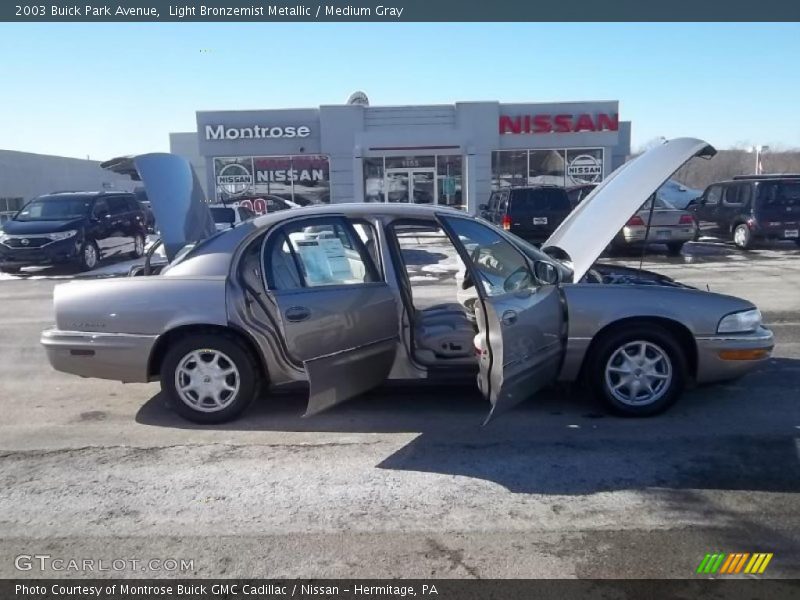 Light Bronzemist Metallic / Medium Gray 2003 Buick Park Avenue