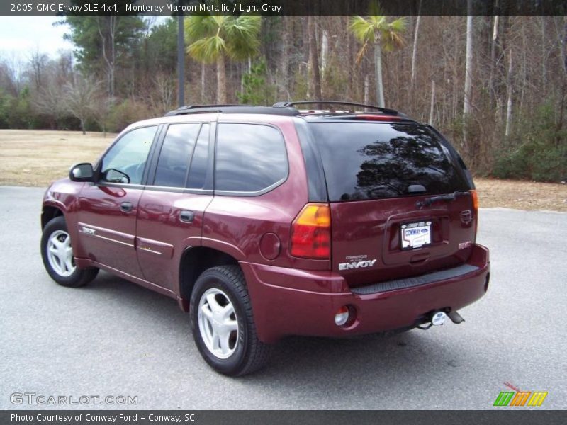 Monterey Maroon Metallic / Light Gray 2005 GMC Envoy SLE 4x4