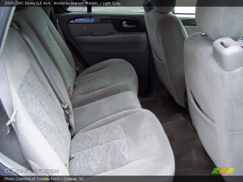Monterey Maroon Metallic / Light Gray 2005 GMC Envoy SLE 4x4
