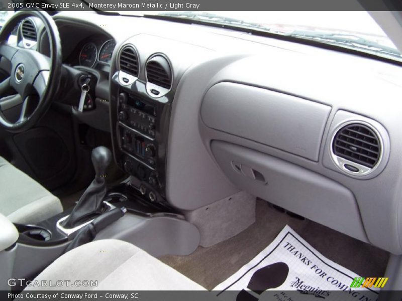 Monterey Maroon Metallic / Light Gray 2005 GMC Envoy SLE 4x4
