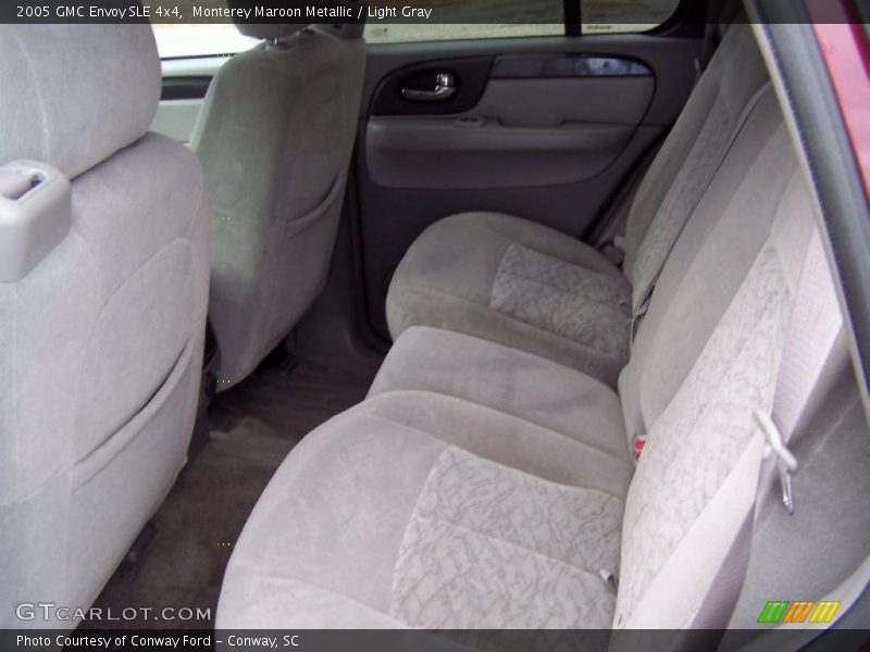 Monterey Maroon Metallic / Light Gray 2005 GMC Envoy SLE 4x4