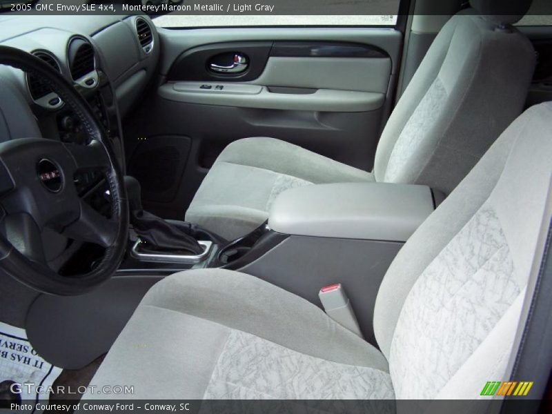 Monterey Maroon Metallic / Light Gray 2005 GMC Envoy SLE 4x4