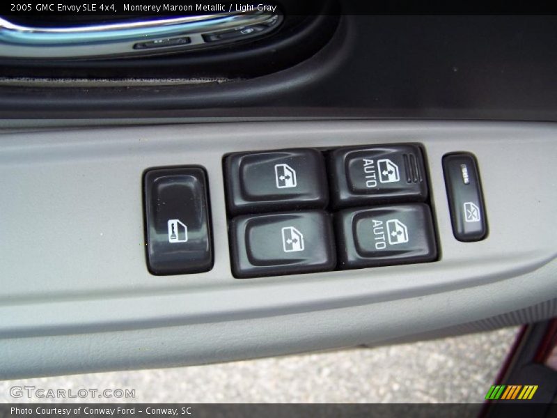 Monterey Maroon Metallic / Light Gray 2005 GMC Envoy SLE 4x4