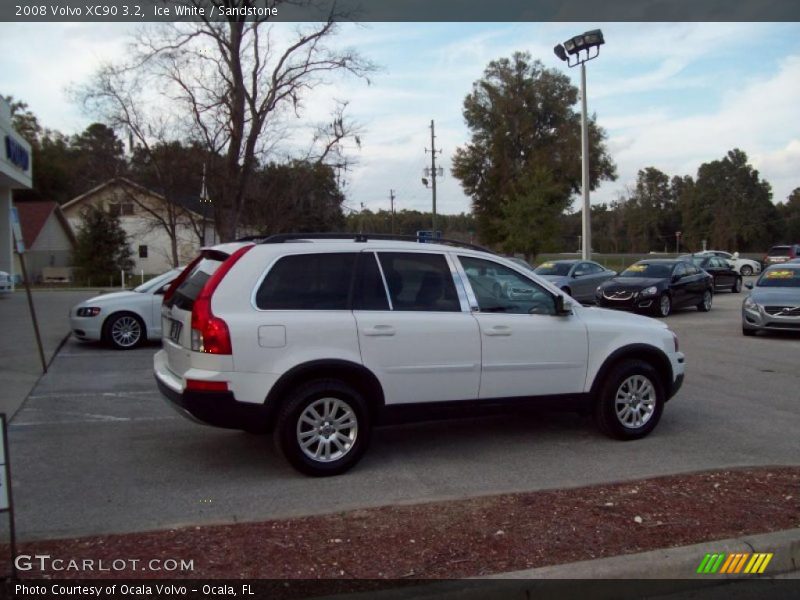 Ice White / Sandstone 2008 Volvo XC90 3.2