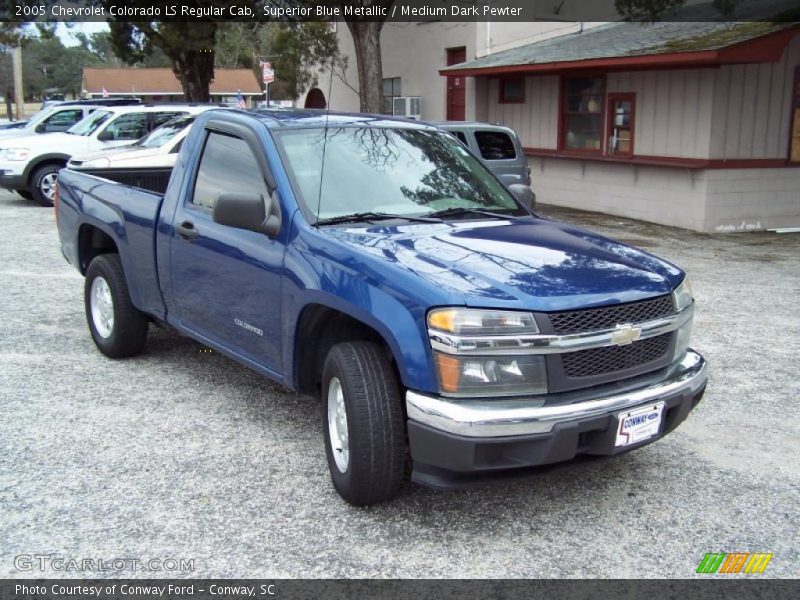 Front 3/4 View of 2005 Colorado LS Regular Cab