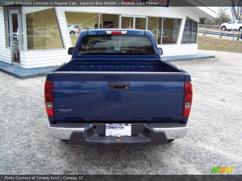 Superior Blue Metallic / Medium Dark Pewter 2005 Chevrolet Colorado LS Regular Cab