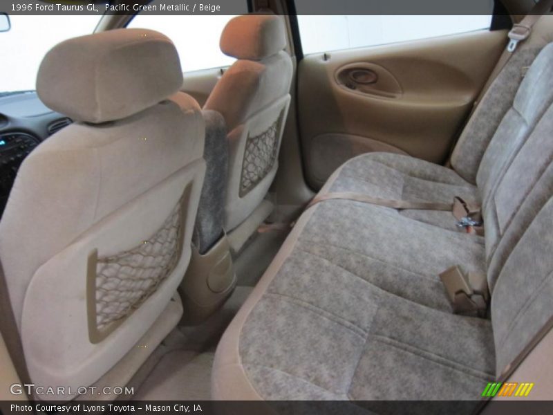 Pacific Green Metallic / Beige 1996 Ford Taurus GL