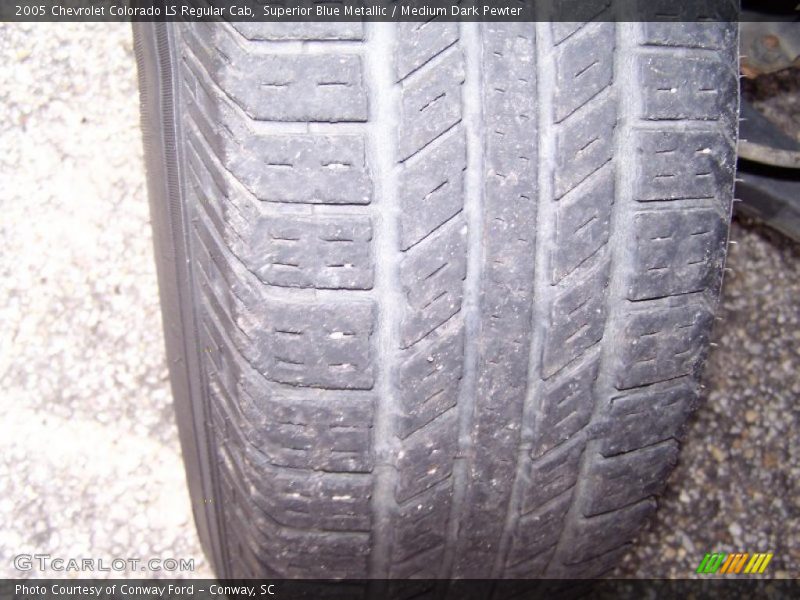 Superior Blue Metallic / Medium Dark Pewter 2005 Chevrolet Colorado LS Regular Cab