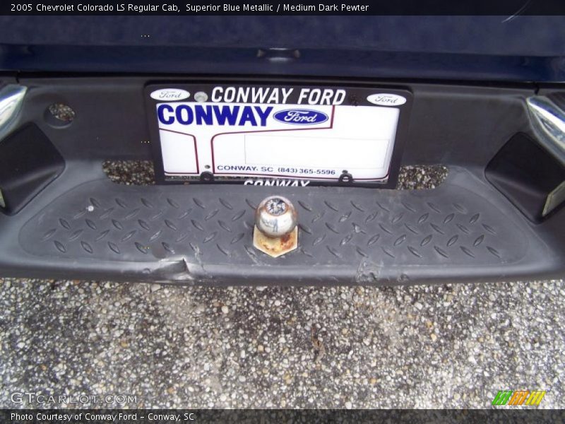 Superior Blue Metallic / Medium Dark Pewter 2005 Chevrolet Colorado LS Regular Cab