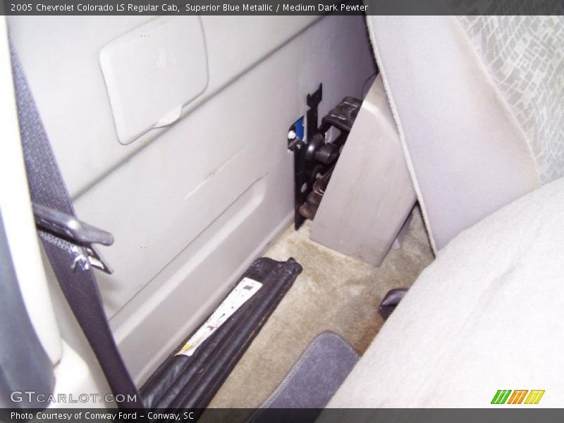 Superior Blue Metallic / Medium Dark Pewter 2005 Chevrolet Colorado LS Regular Cab