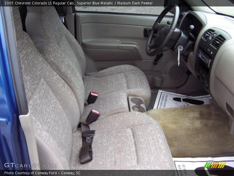 Superior Blue Metallic / Medium Dark Pewter 2005 Chevrolet Colorado LS Regular Cab