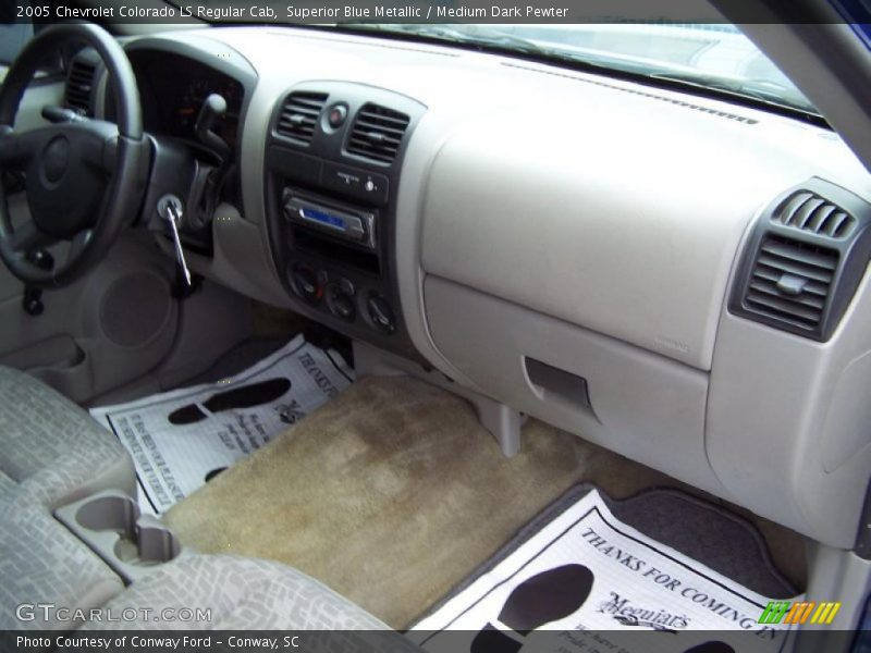 Superior Blue Metallic / Medium Dark Pewter 2005 Chevrolet Colorado LS Regular Cab