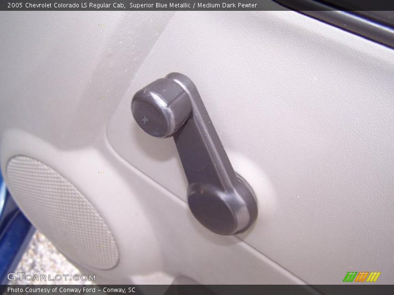 Superior Blue Metallic / Medium Dark Pewter 2005 Chevrolet Colorado LS Regular Cab