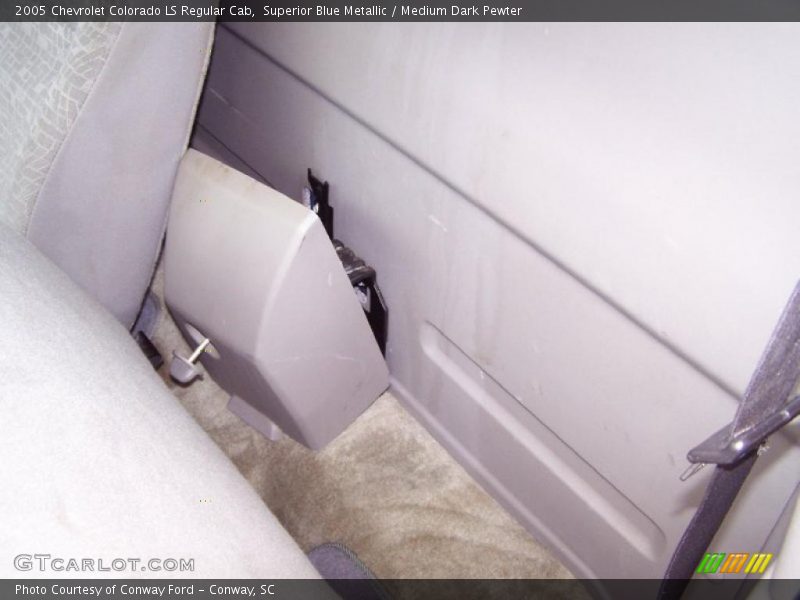 Superior Blue Metallic / Medium Dark Pewter 2005 Chevrolet Colorado LS Regular Cab