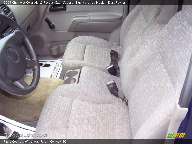 Superior Blue Metallic / Medium Dark Pewter 2005 Chevrolet Colorado LS Regular Cab
