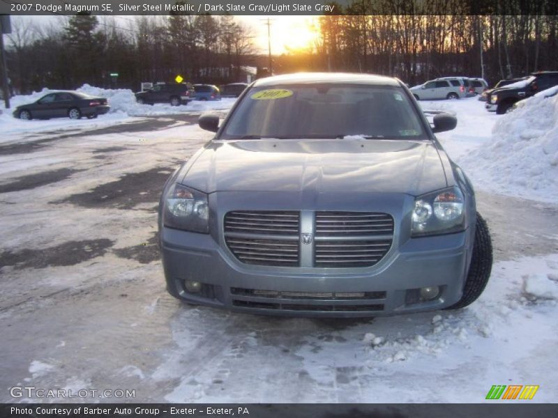 Silver Steel Metallic / Dark Slate Gray/Light Slate Gray 2007 Dodge Magnum SE
