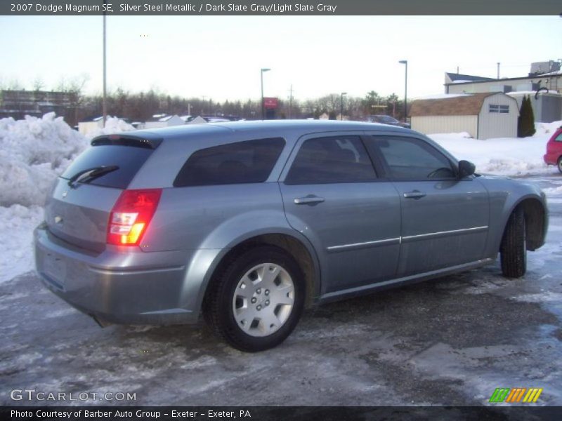 Silver Steel Metallic / Dark Slate Gray/Light Slate Gray 2007 Dodge Magnum SE
