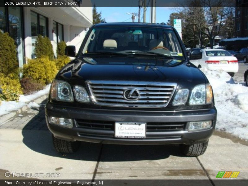 Black Onyx / Ivory 2006 Lexus LX 470