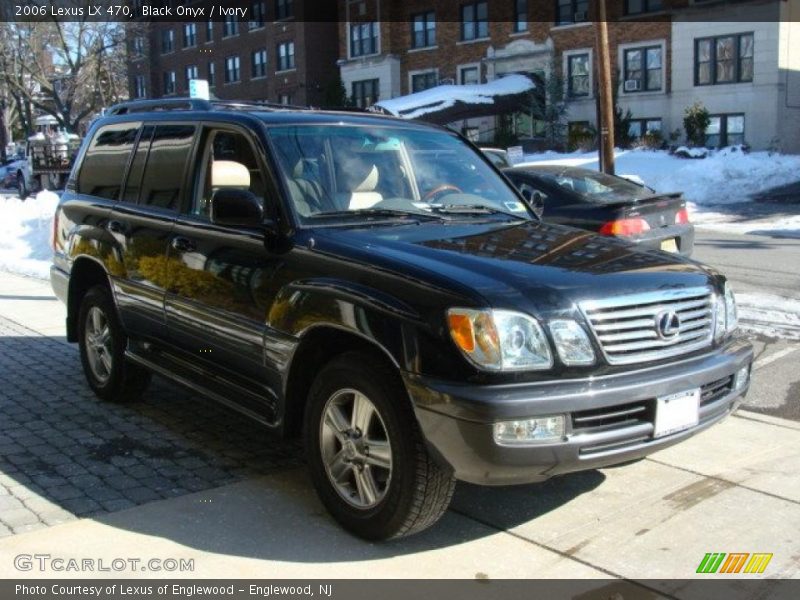Black Onyx / Ivory 2006 Lexus LX 470