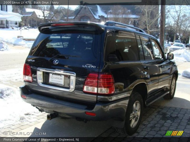 Black Onyx / Ivory 2006 Lexus LX 470