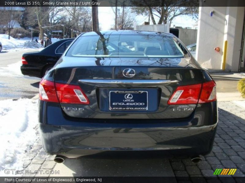 Smoky Granite Mica / Light Gray 2008 Lexus ES 350
