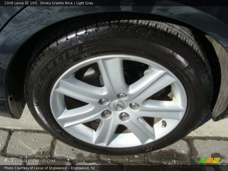 Smoky Granite Mica / Light Gray 2008 Lexus ES 350
