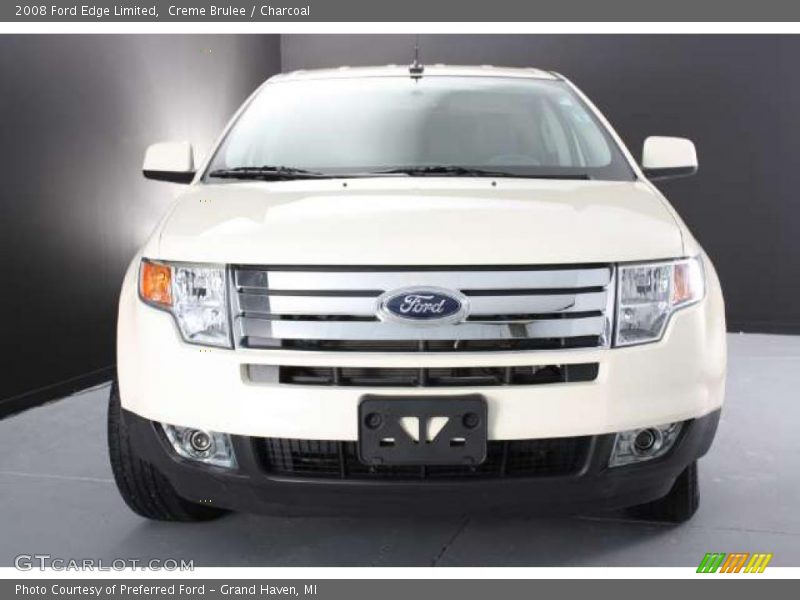 Creme Brulee / Charcoal 2008 Ford Edge Limited