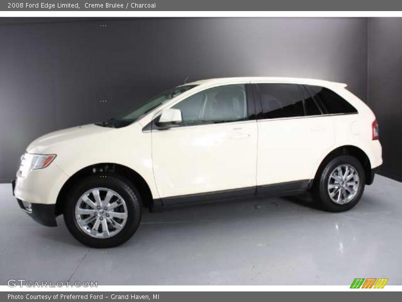 Creme Brulee / Charcoal 2008 Ford Edge Limited