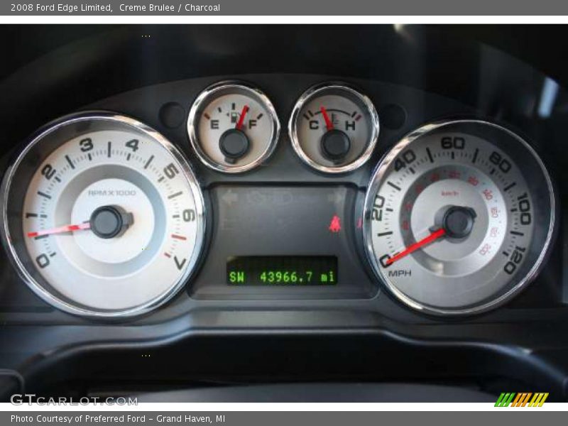 Creme Brulee / Charcoal 2008 Ford Edge Limited