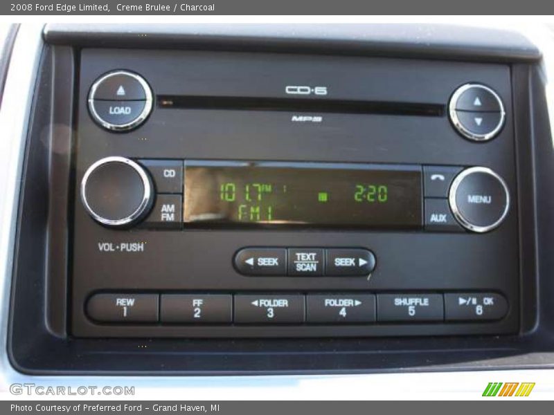 Creme Brulee / Charcoal 2008 Ford Edge Limited