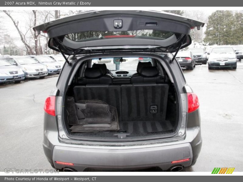 Nimbus Gray Metallic / Ebony 2007 Acura MDX