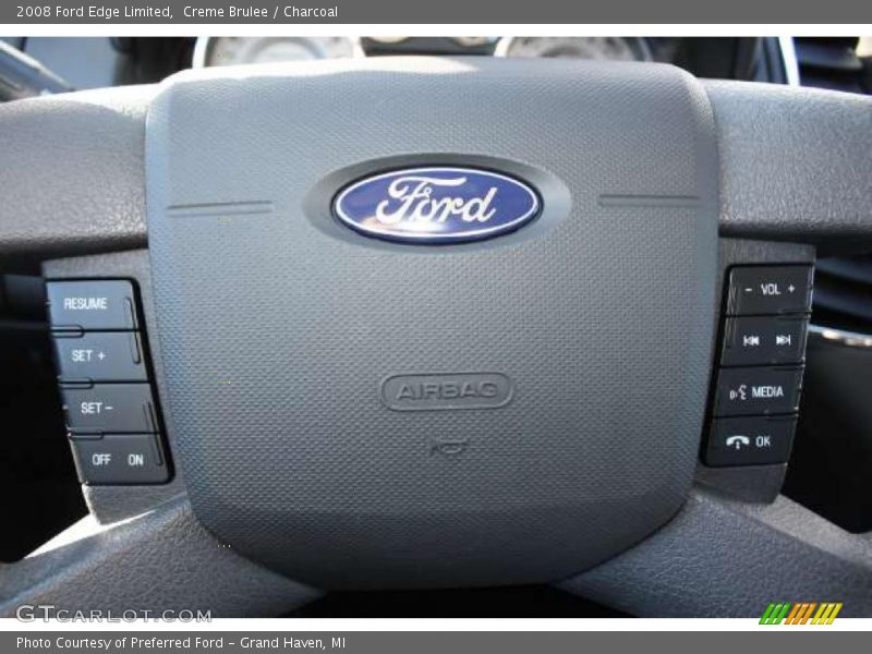 Creme Brulee / Charcoal 2008 Ford Edge Limited