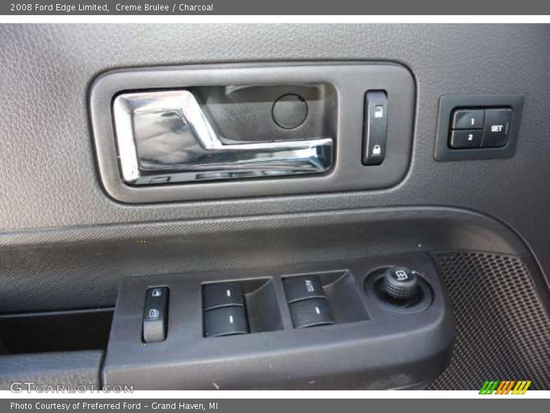 Creme Brulee / Charcoal 2008 Ford Edge Limited
