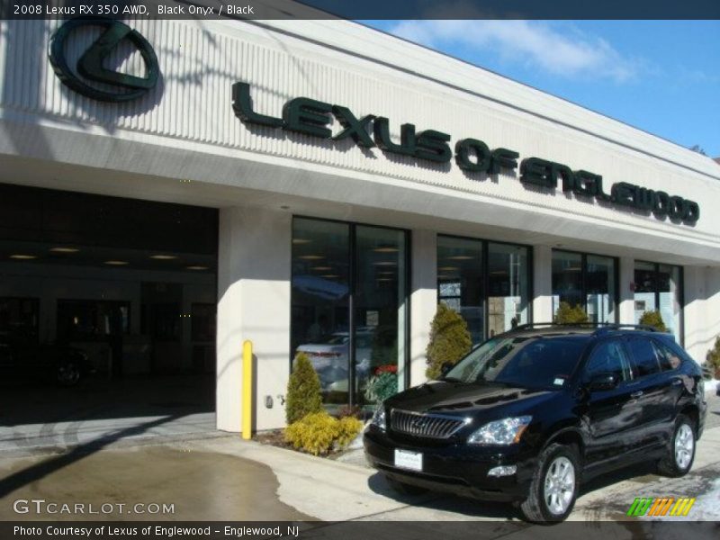 Black Onyx / Black 2008 Lexus RX 350 AWD