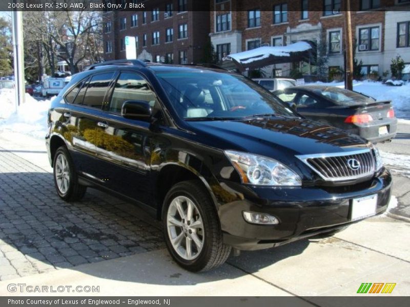 Black Onyx / Black 2008 Lexus RX 350 AWD