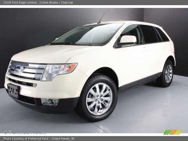 Creme Brulee / Charcoal 2008 Ford Edge Limited