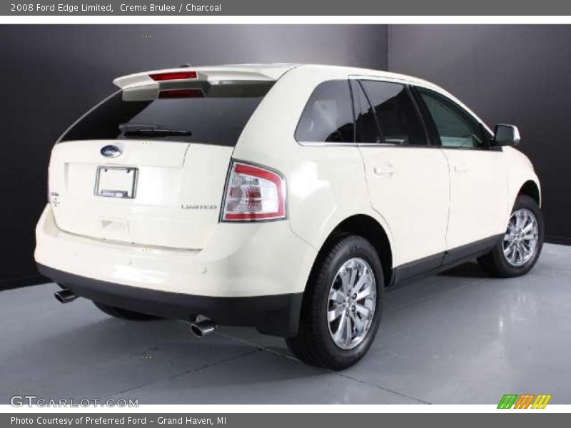 Creme Brulee / Charcoal 2008 Ford Edge Limited