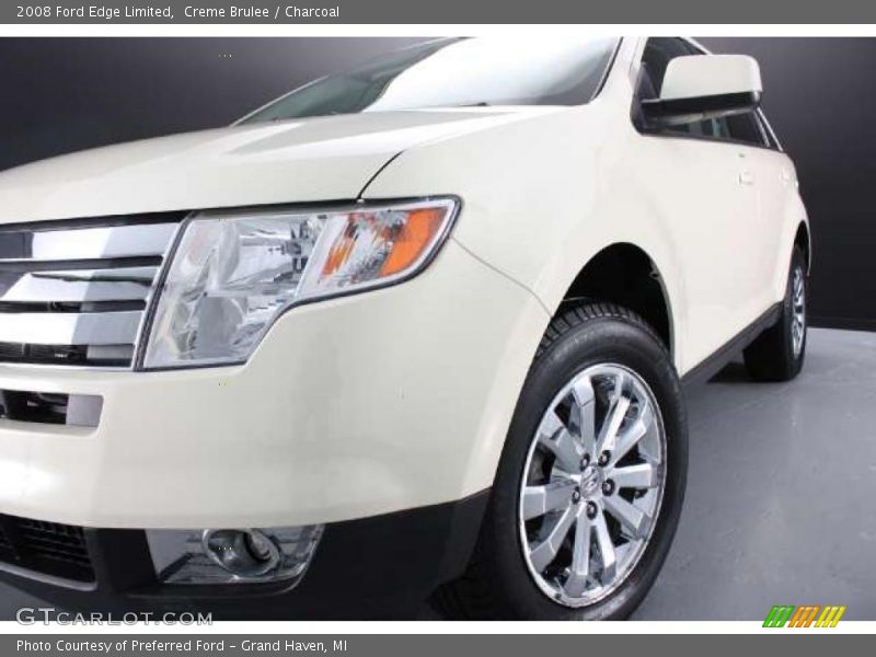 Creme Brulee / Charcoal 2008 Ford Edge Limited