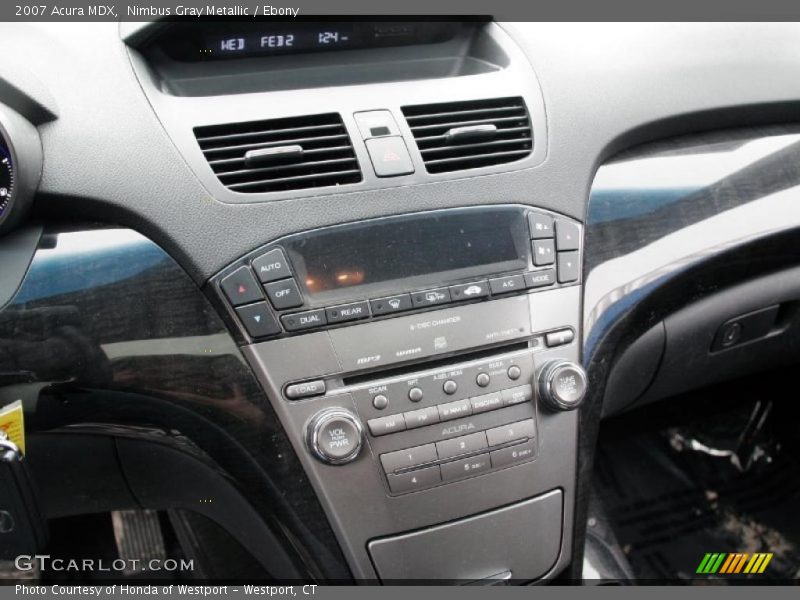 Nimbus Gray Metallic / Ebony 2007 Acura MDX