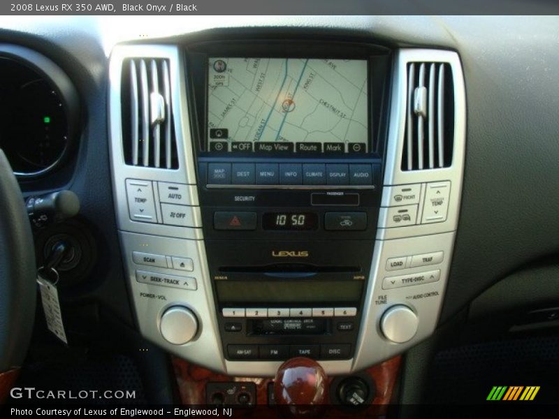 Black Onyx / Black 2008 Lexus RX 350 AWD