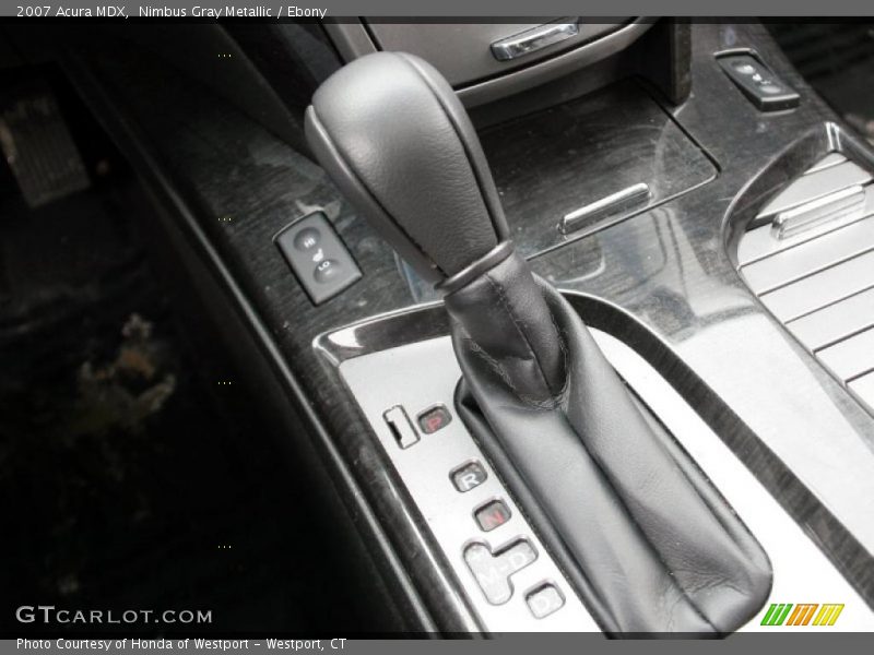 Nimbus Gray Metallic / Ebony 2007 Acura MDX