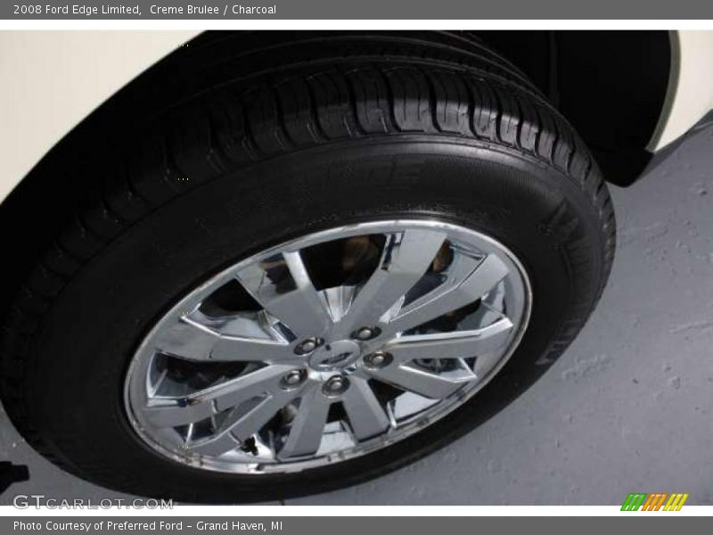 Creme Brulee / Charcoal 2008 Ford Edge Limited