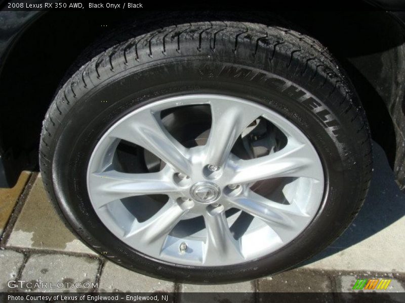 Black Onyx / Black 2008 Lexus RX 350 AWD
