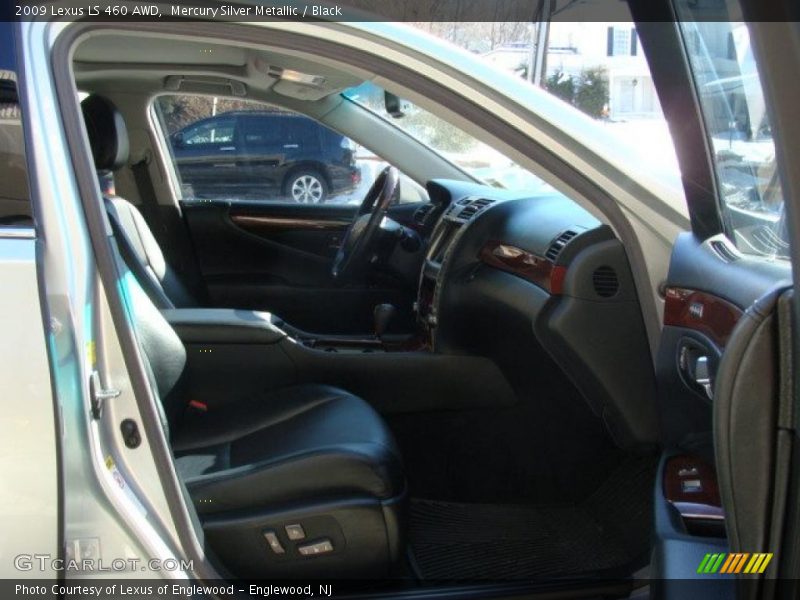 Mercury Silver Metallic / Black 2009 Lexus LS 460 AWD