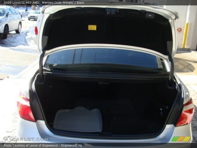 Mercury Silver Metallic / Black 2009 Lexus LS 460 AWD